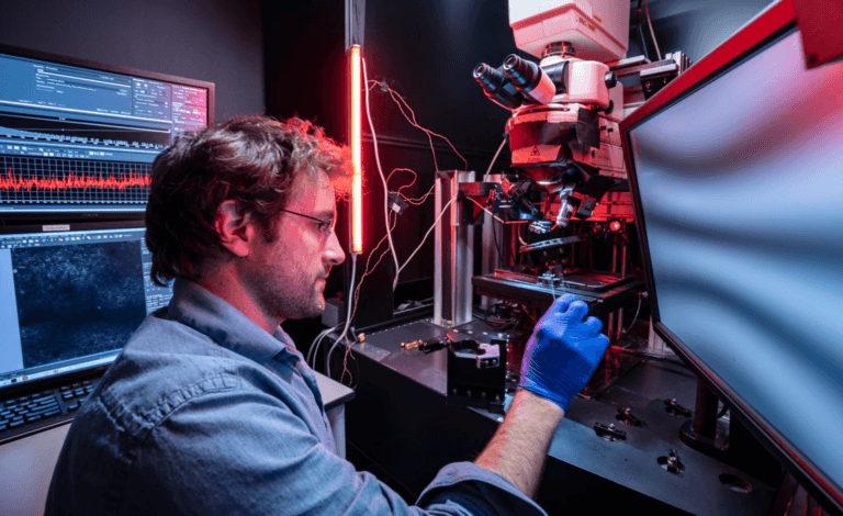 Jerome Lecoq, scientist at the Allen Institute working on the Allen Brain Observatory