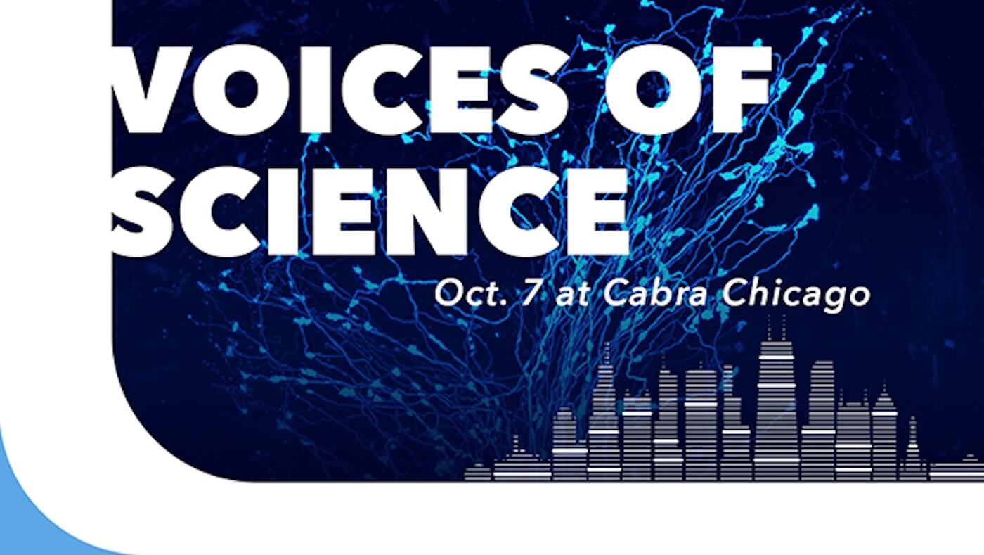 Promo image for Voices of Science event