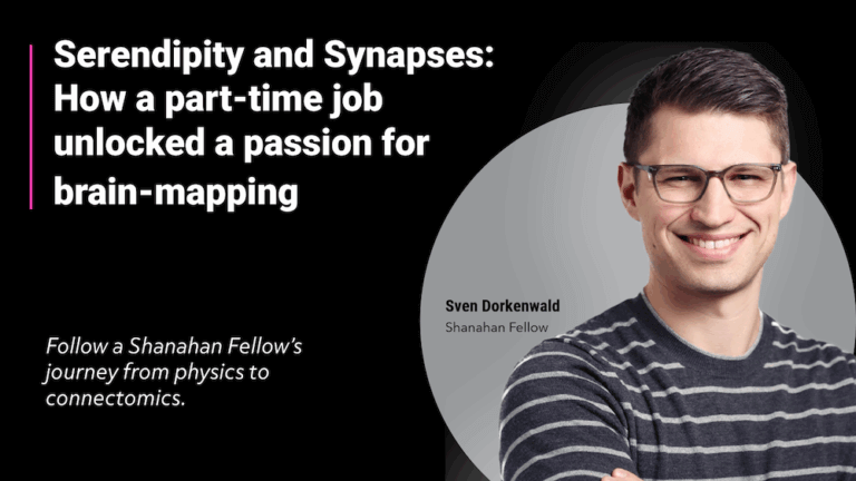 Sven Dorkenwald Shanhan Fellow Feature