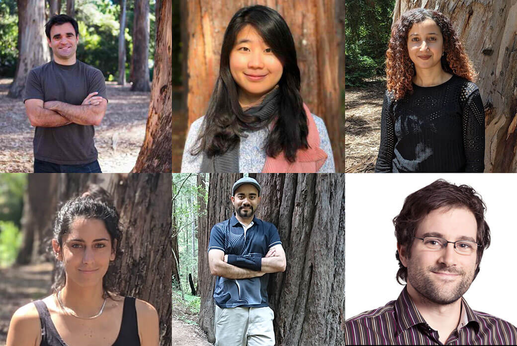 composite image of 6 scientists