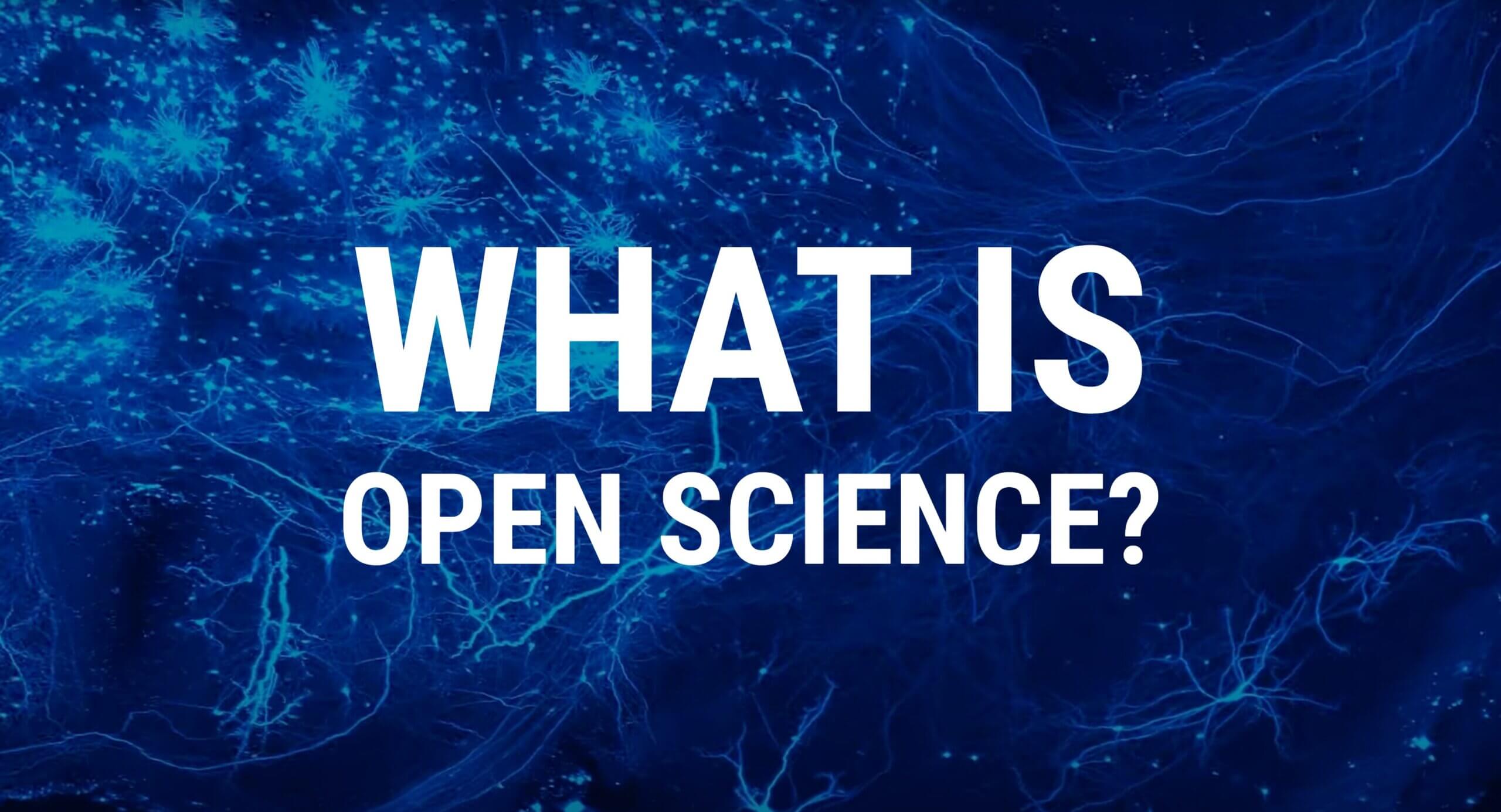 What is open science?